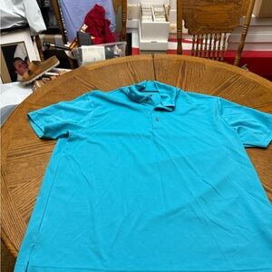 Hogan Turquoise Polo Shirt